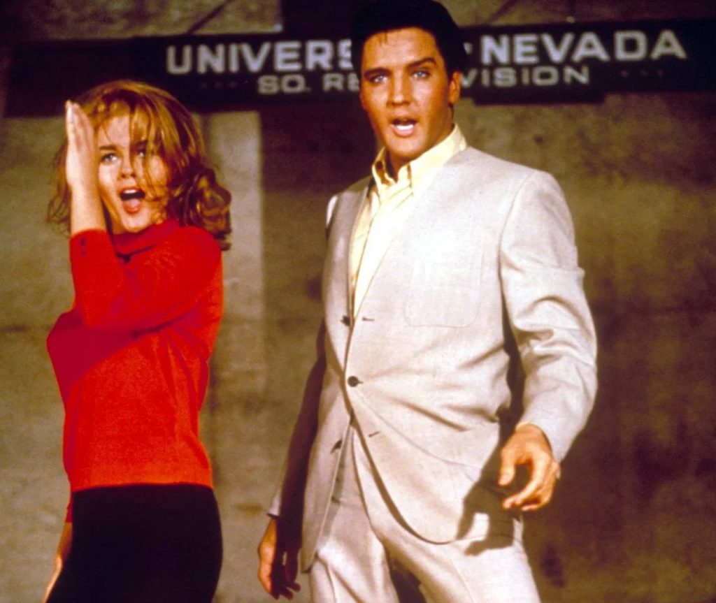 Ann-Margret dancing with Elvis Presley in Viva Las Vegas 1964