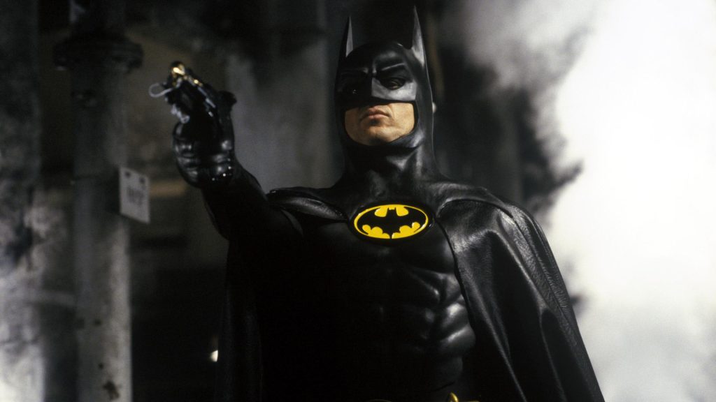 Michael Keaton as Batman in Tim Burton’s 1989 movie