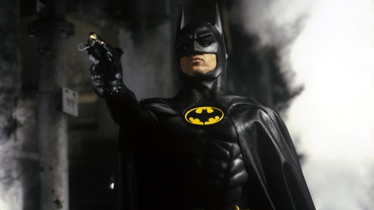 Michael Keaton as Batman in Tim Burton’s 1989 movie