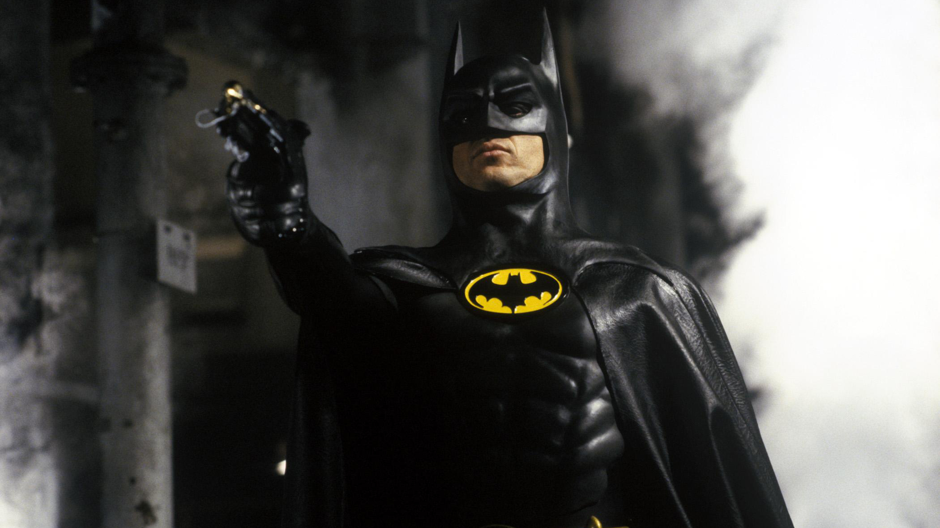 Michael Keaton as Batman in Tim Burton’s 1989 movie