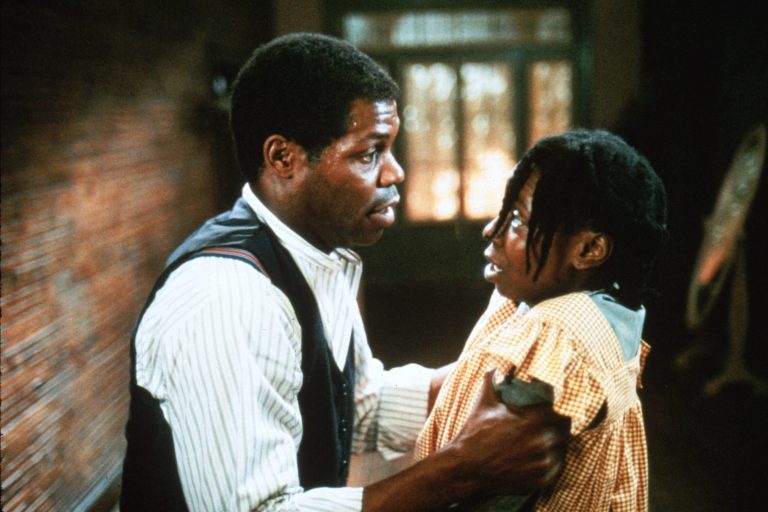 Whoopi Goldberg as Celie in the 1985 film The Color Purple